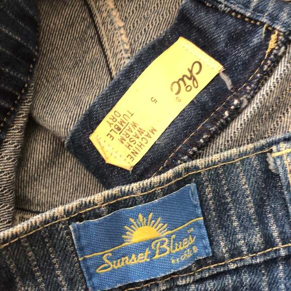 American Vintage Sunset Blues by Chic, american apparel denim skirts size 5 - Picture 10 of 12